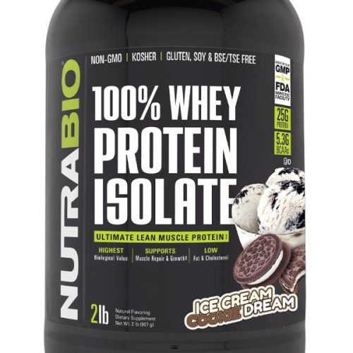 NutraBio Whey Protein Isolate | NutriFit Cleveland