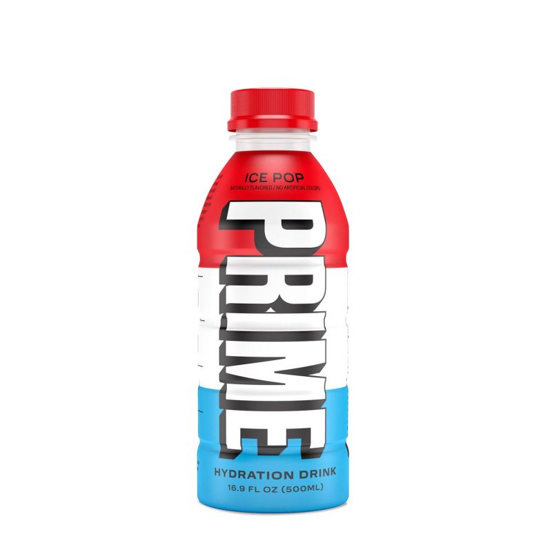 592824 PrimeHydration Ice Pop bottle Front