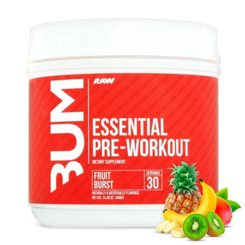 RAW Nutrition Essential Pre Workout Powder Fruit Burst 30 Servings bd388d0b 4b17 40c0 a1be 32dabfd95c28.71996c34c62b993a1ec0a00af1961e99