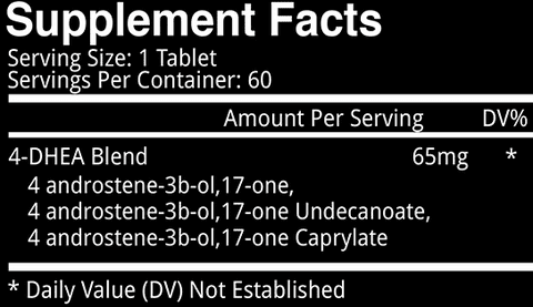 NutriFit Cleveland - Blackstone Labs Brutal 4ce Supplement Facts