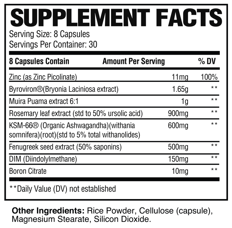 raw test supp facts png